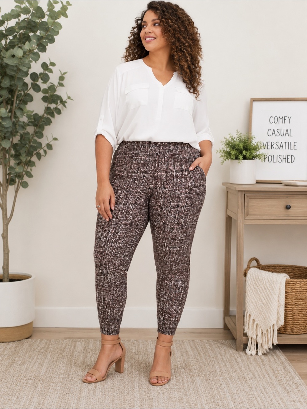 TORRID Pocket Pixie Studio Luxe Ponte Jogger Pants Plus Size 1